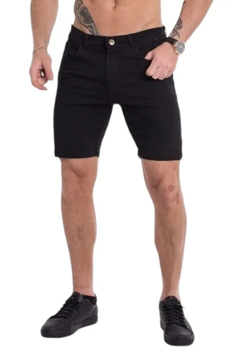 Bermudas Jeans   Elaztizadas