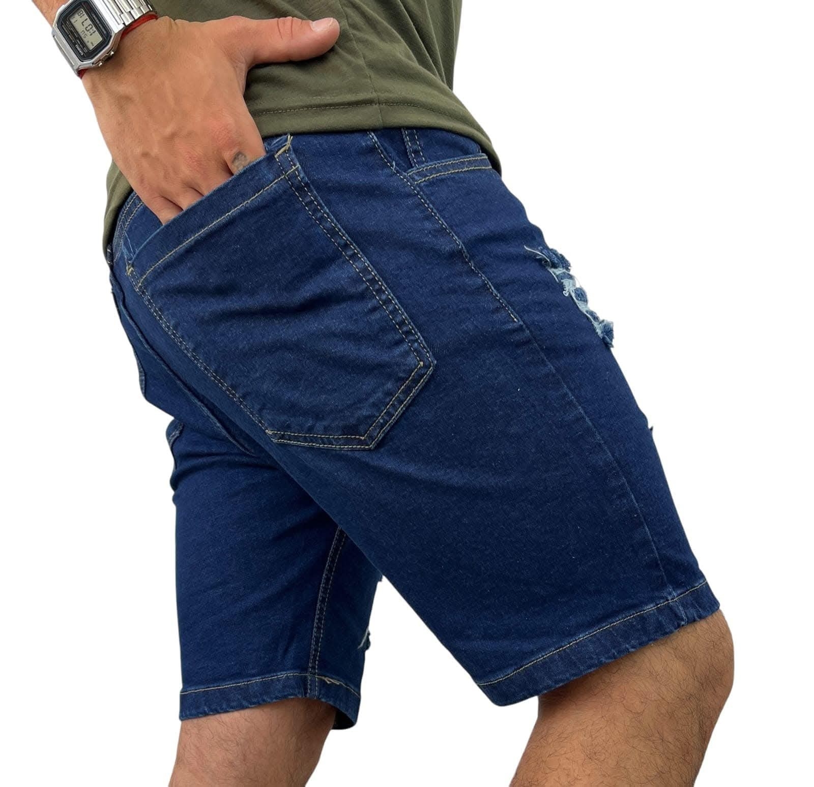 Bermudas Jeans   Elaztizadas - Imagen 6