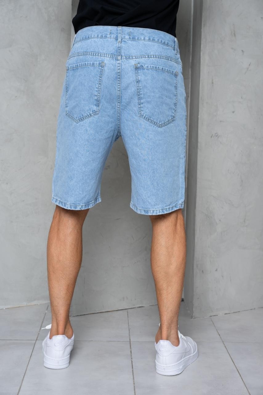 Bermudas Jeans Corte Clásico Rigidos - Imagen 3