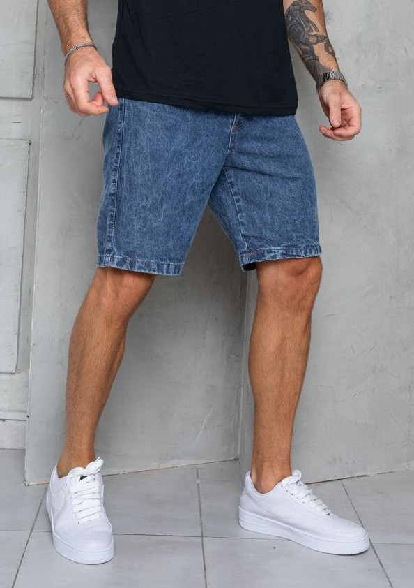 Bermudas Jeans Corte Clásico Rigidos - Imagen 4