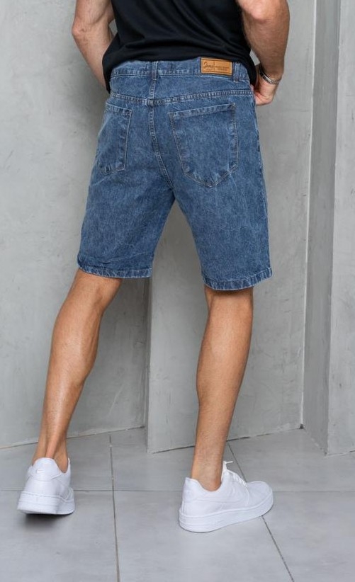Bermudas Jeans Corte Clásico Rigidos - Imagen 5