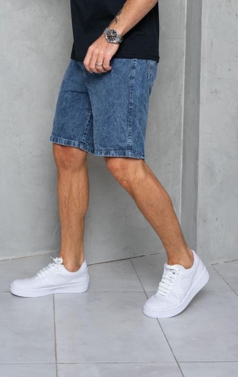 Bermudas Jeans Corte Clásico Rigidos - Imagen 6