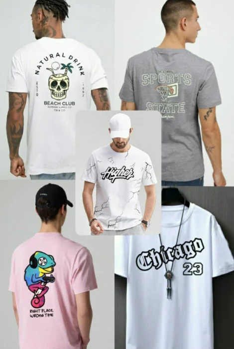 Pack Remeras X 5