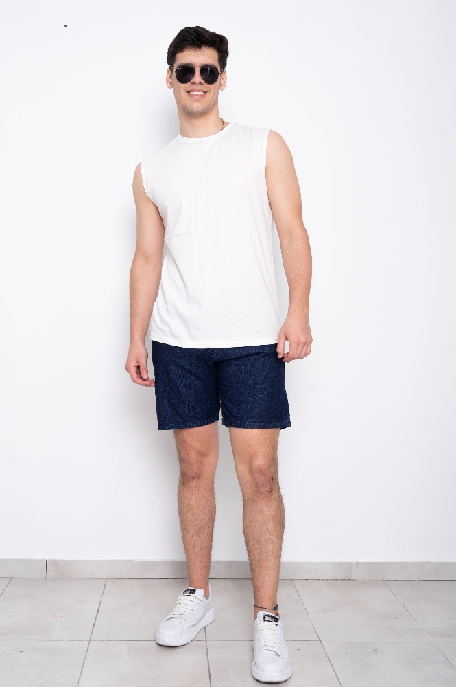 Bermudas Mom Azul Oscuro - Imagen 3