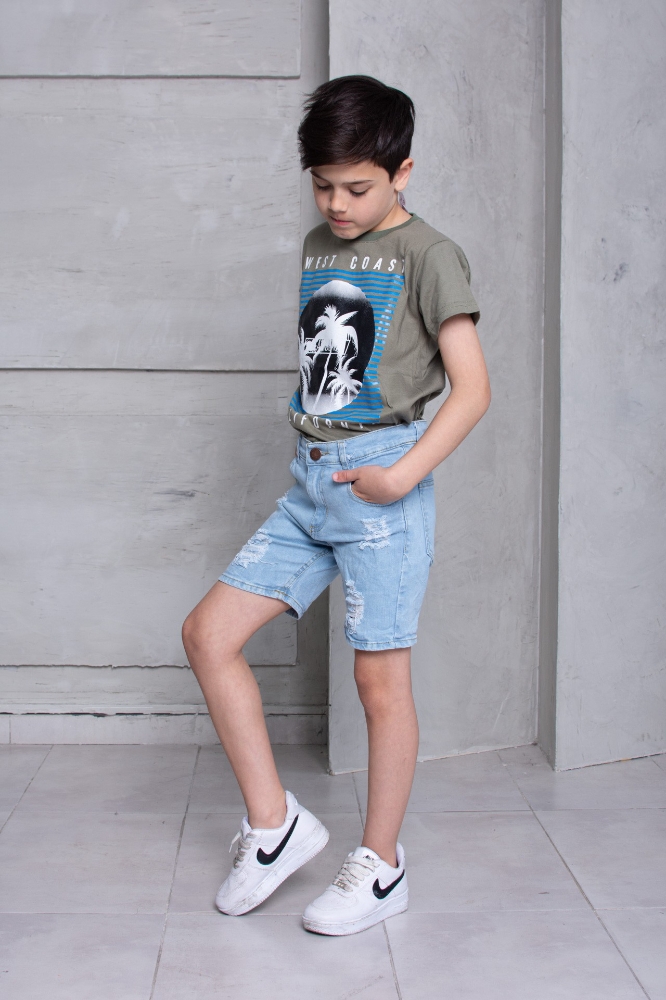 Bermudas Jeans Niño - Imagen 2