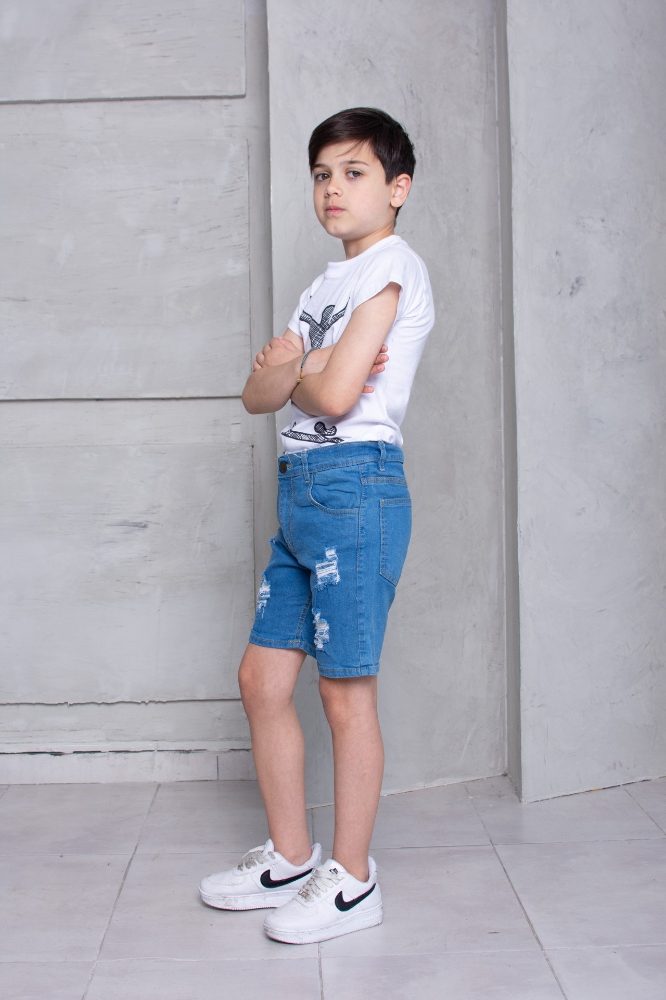 Bermudas Jeans Niños - Imagen 2