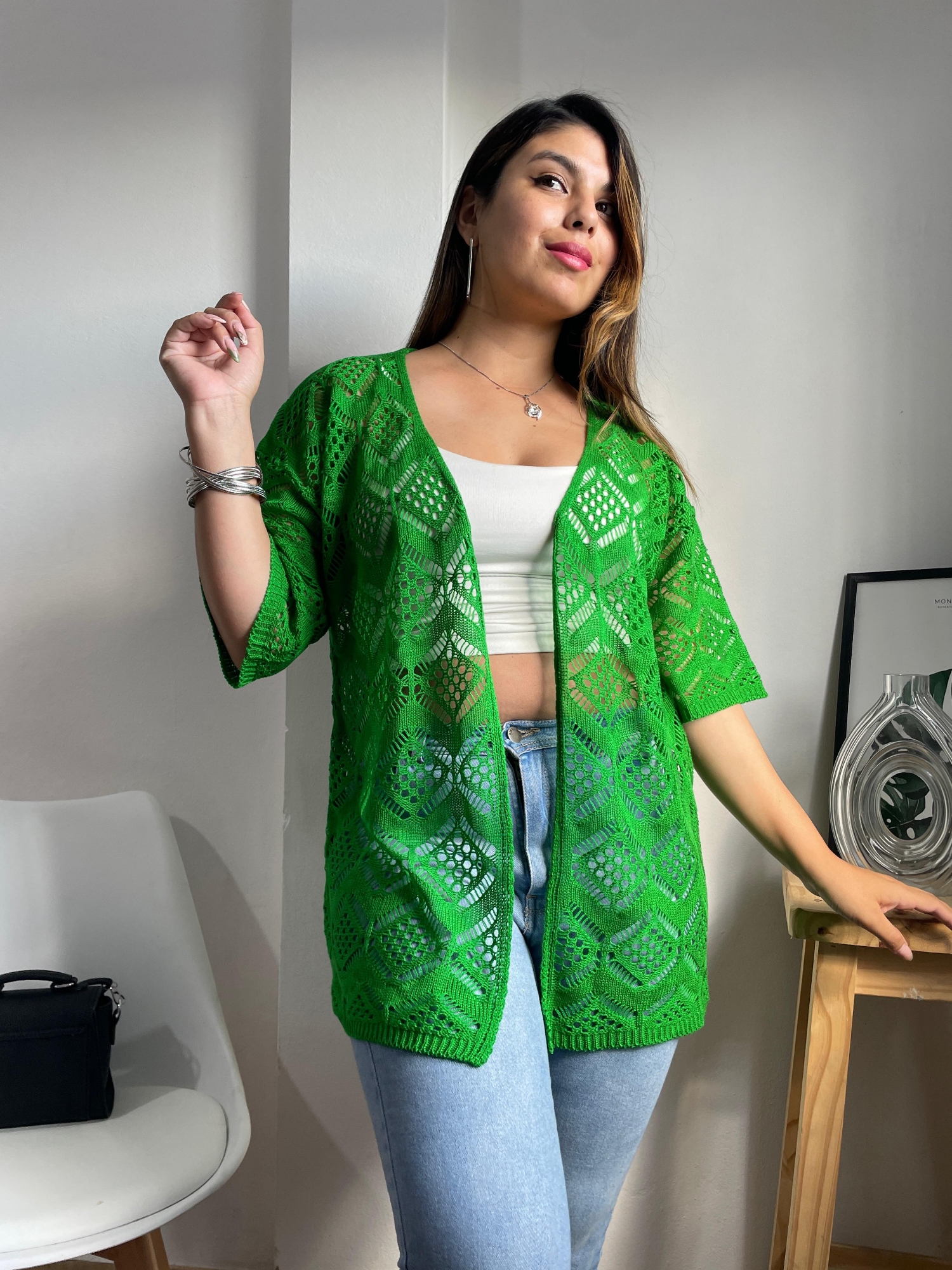 Kimonos Calados (hilo Acrílica) - Imagen 2