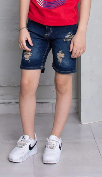 Bermudas Mom Niños Oxido/roturas