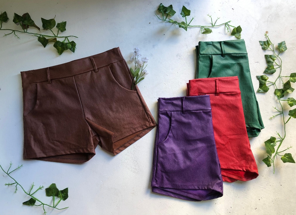 Shorts  Ecocuero Elastizado - Imagen 2
