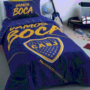 Combo Infantil Juego de Sabanas + Acolchado Clubes de Futbol - Miniatura 3