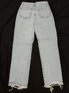 Pantalón Mom Recto Nevado Celeste de Dama - Miniatura 2