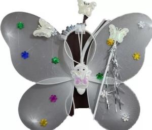 Alas de Mariposas Set con Barita y Vincha - Miniatura 2