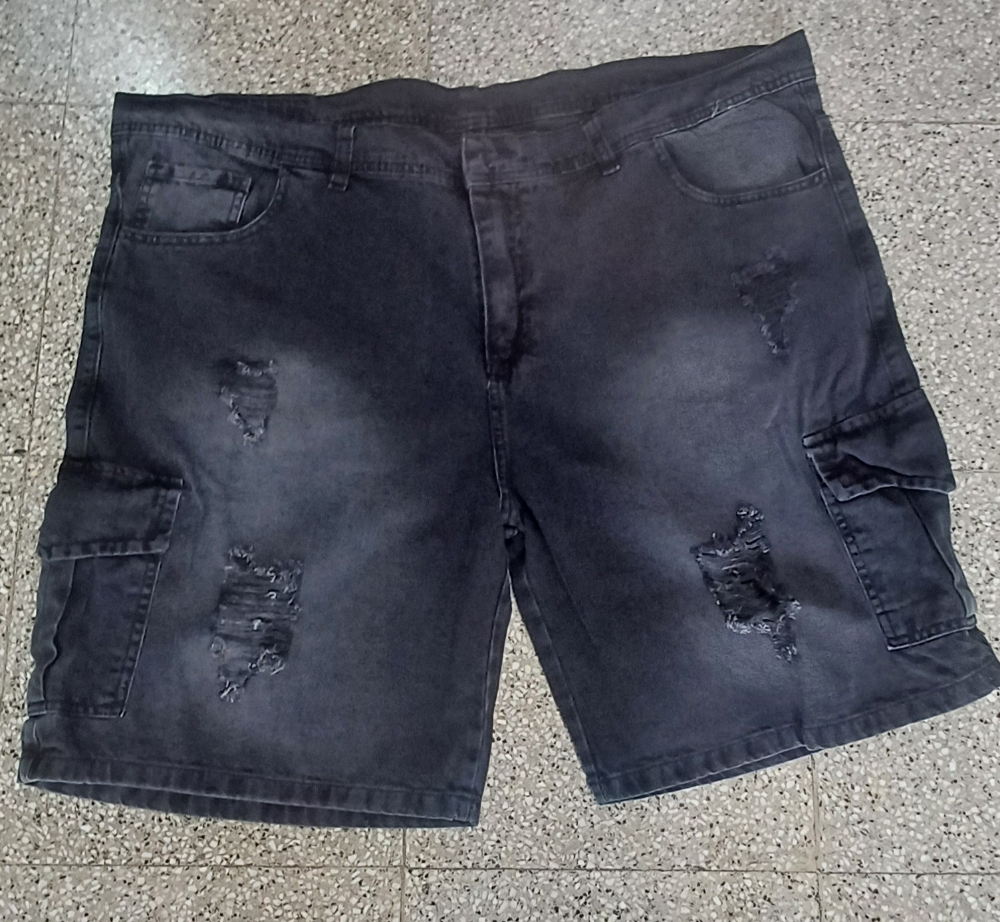 Bermuda Cargo Gris Especial - Imagen 2