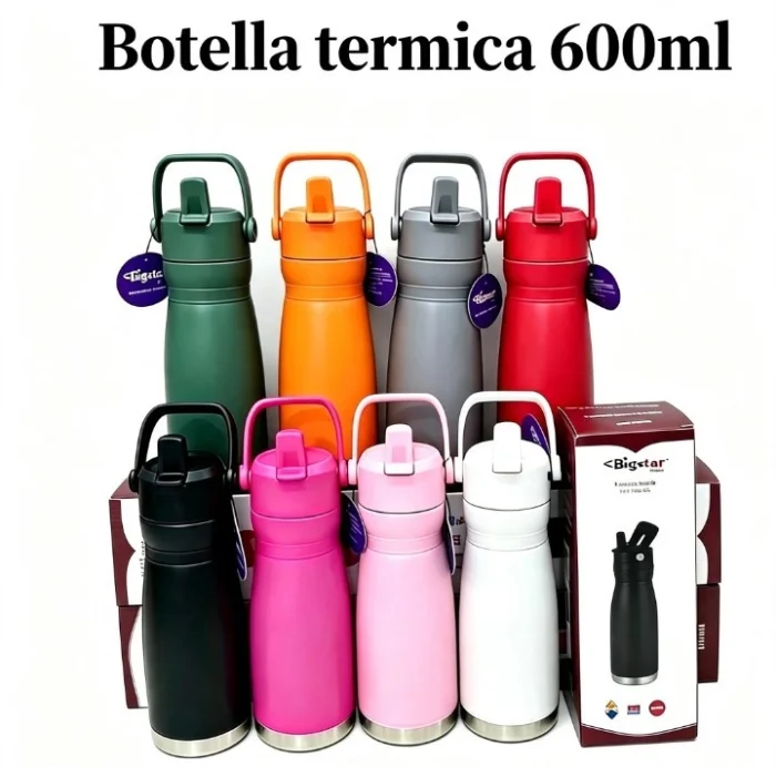 Botella Termica 600ml Hoppy Frio Calor