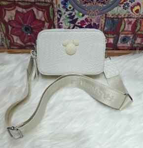 Morral de Cuero Pu Rígido Excelente Calidad Trae la Tira Desmontable