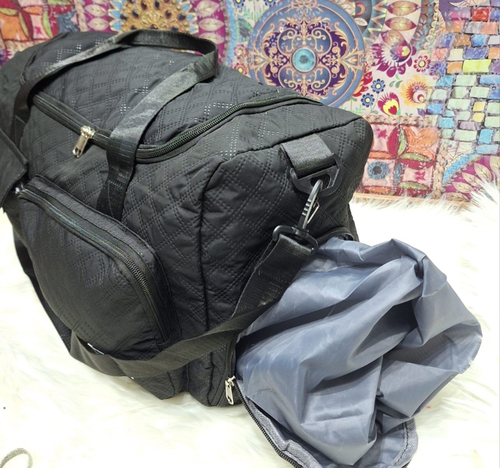 Bolso Deportivo Tira Regulable Desmontable y Compartimientos para Zapatillas - Imagen 5