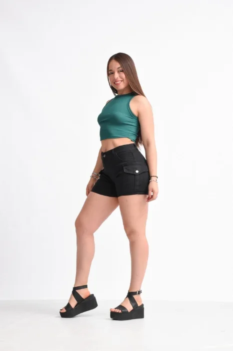 Short Cargó Elastizado