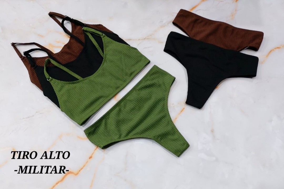 Bikinis Tiro Alto Militar - Imagen 2