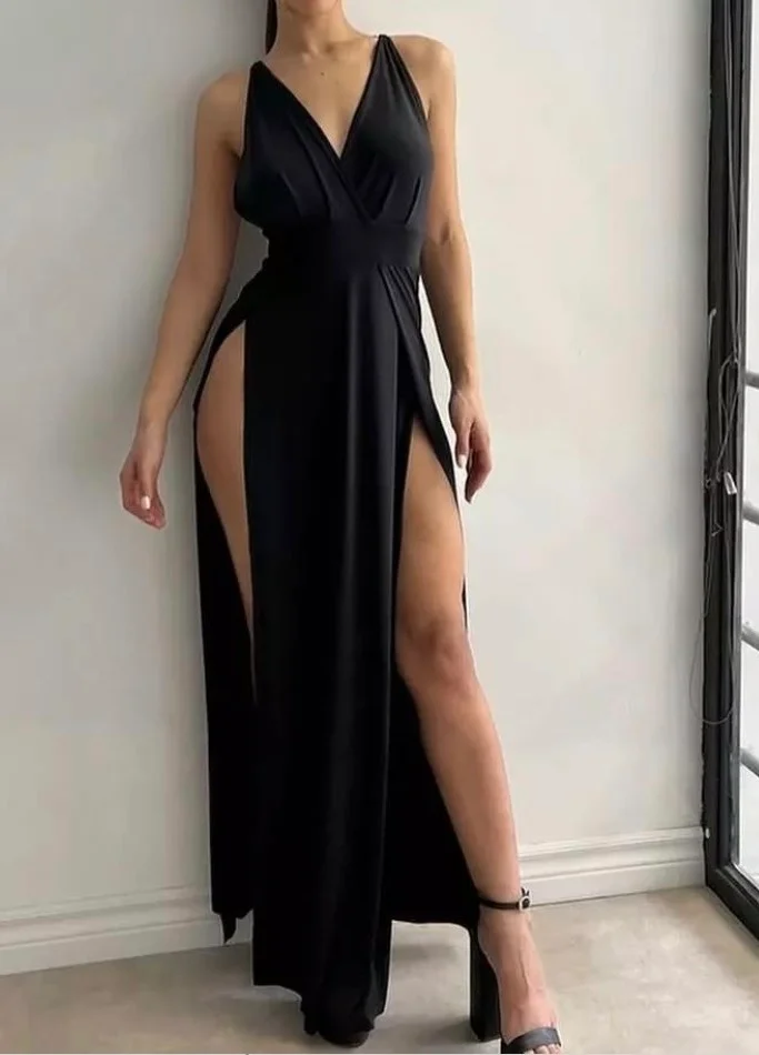 Vestido Doble Tajo - Imagen 3