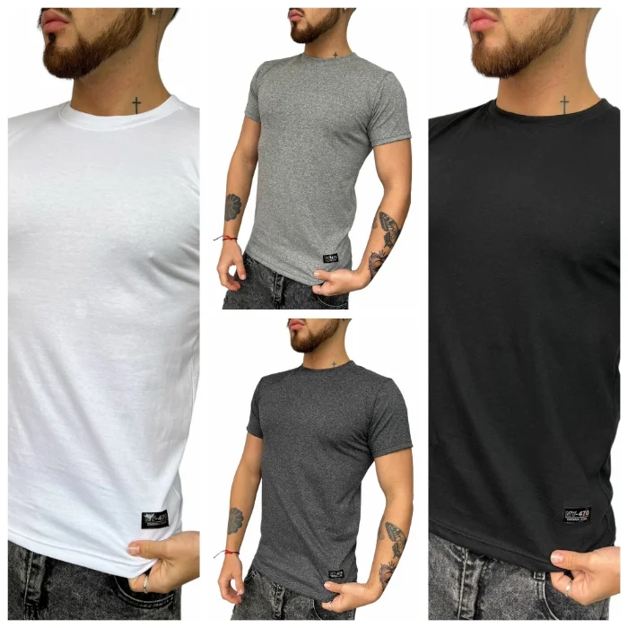 Remeras de Algodón Peinado 24/1