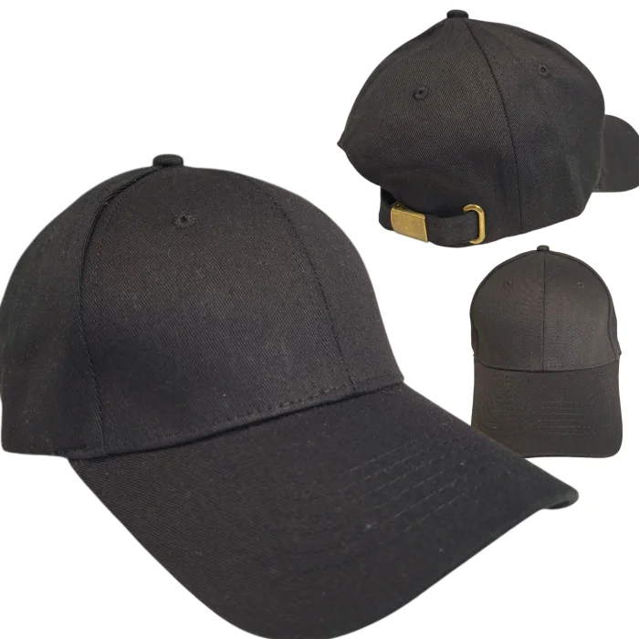 Gorra Premium 100% Algodón Lisa X 12 U.