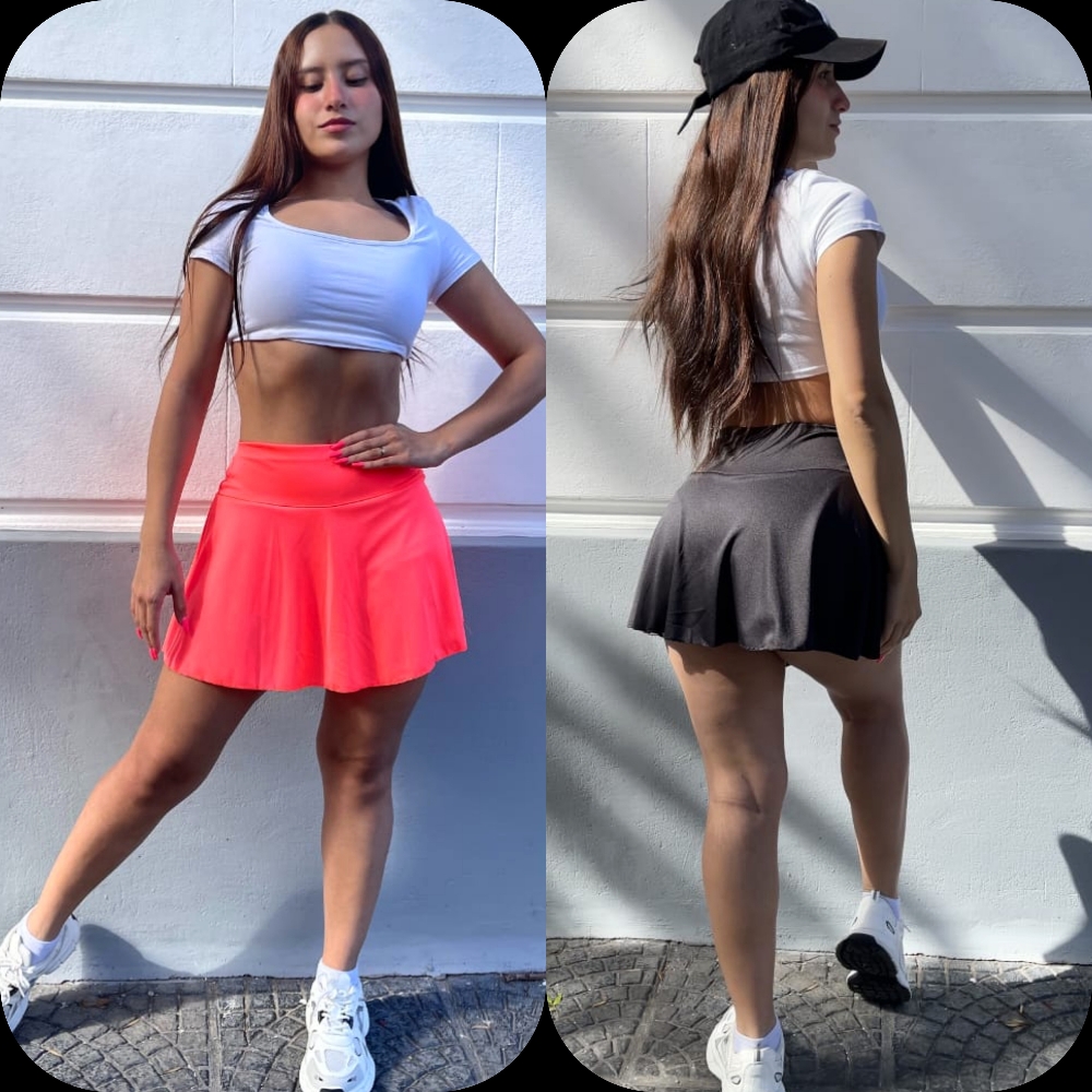 Short Pollera Deportiva Tela Set - Imagen 6
