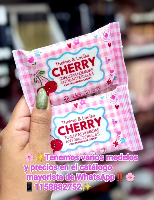 Toallitas Antibacteriales con Aroma (varios Modelos)