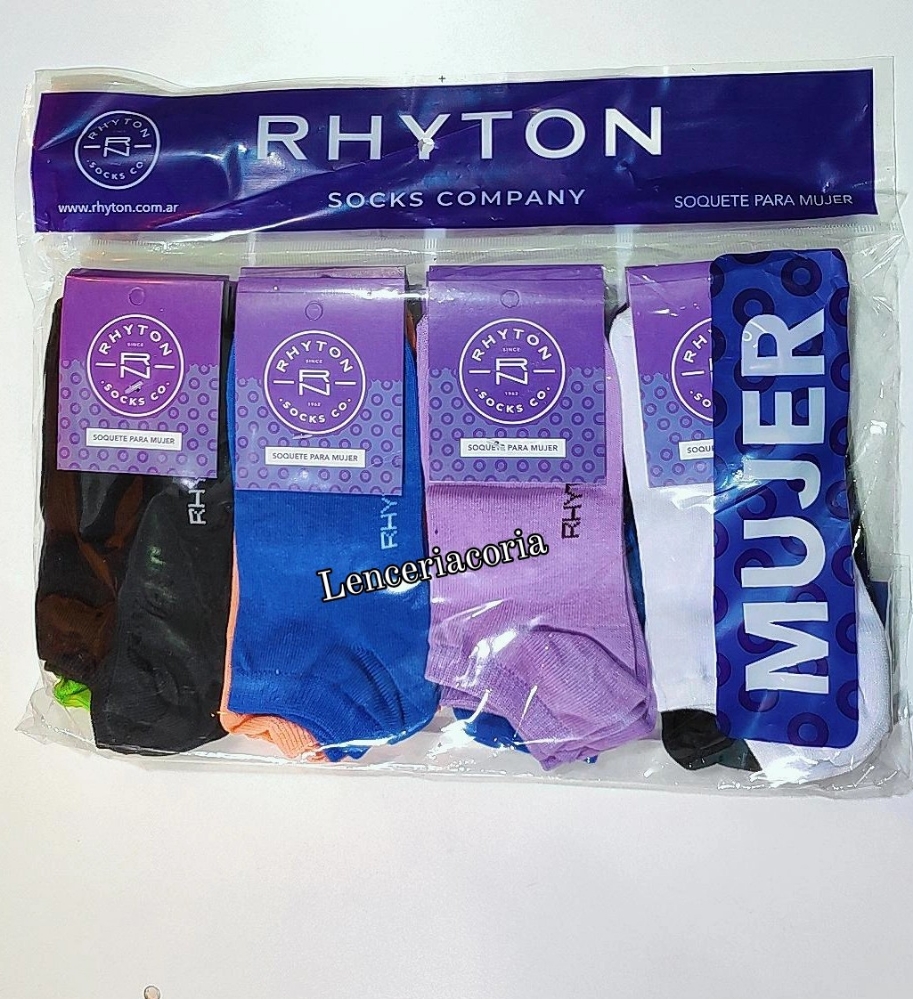 Soquete Liso Surtido de Mujer (rhyton) - Imagen 6