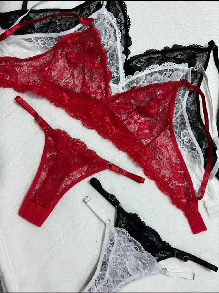 Bralette de Puntilla con Base Alto - Imagen 2