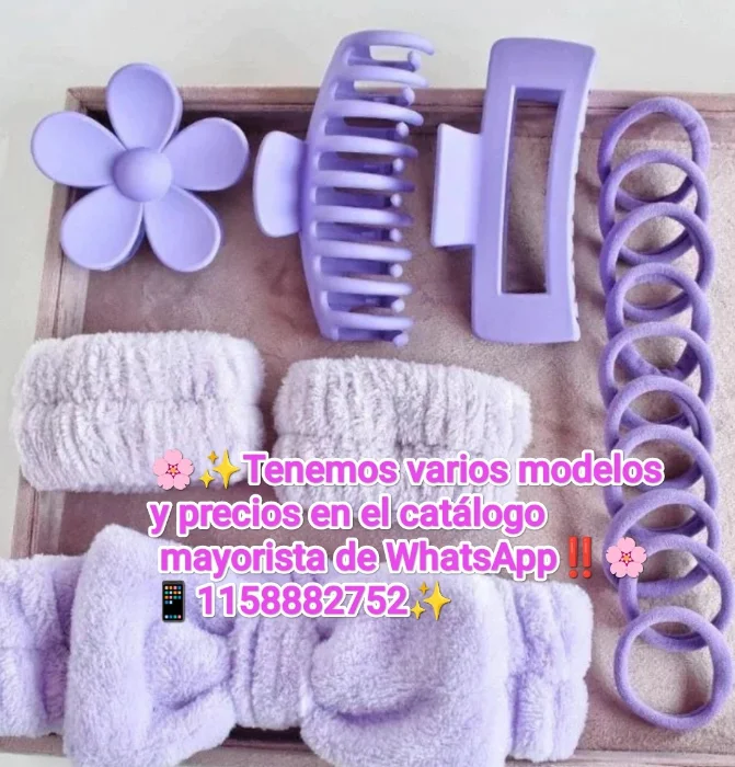 Kit Skincare Completo (broches, Vincha & Muñequera)