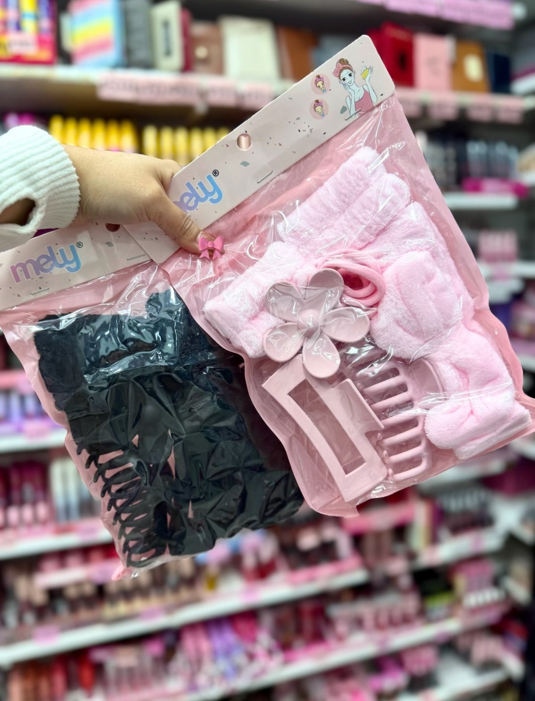 Kit Skincare Completo (broches, Vincha & Muñequera) - Imagen 3