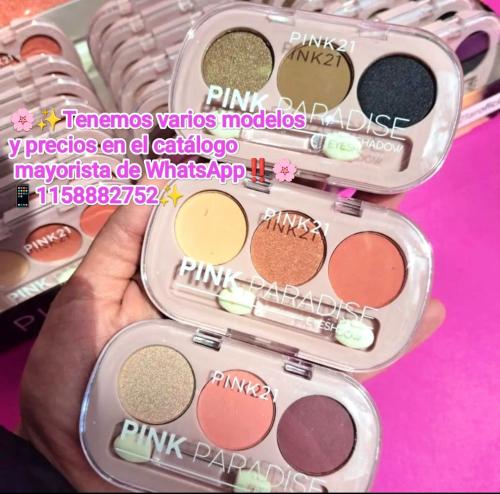 Sombras de Ojos Pink 21 (super Duradera & Pigmentadas)