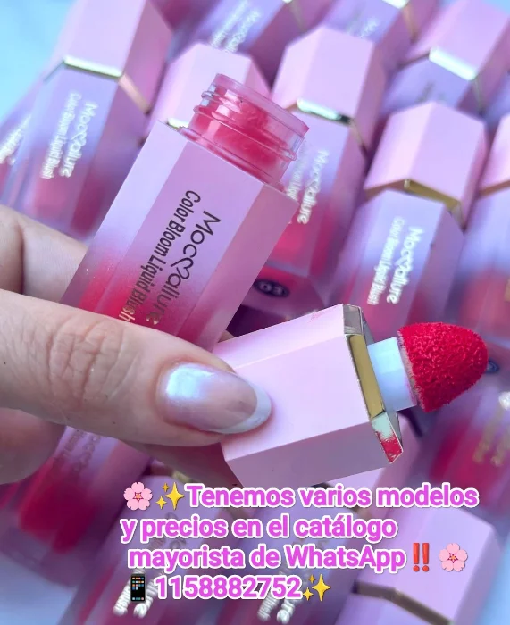 Rubor Líquido con Esponja Viral (super Pigmentado)