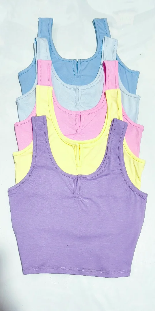 " Musculosa con Abertura " Algodon con Lycra - Imagen 5