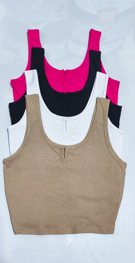 " Musculosa con Abertura " Algodon con Lycra - Imagen 6