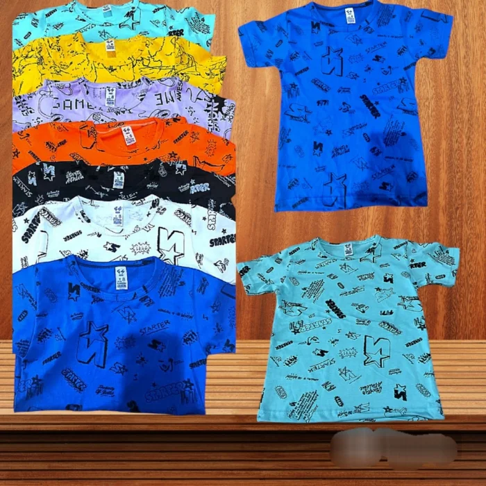 Remera Nene Algodón Estampado
