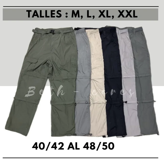 Pantalones Desmontables X3