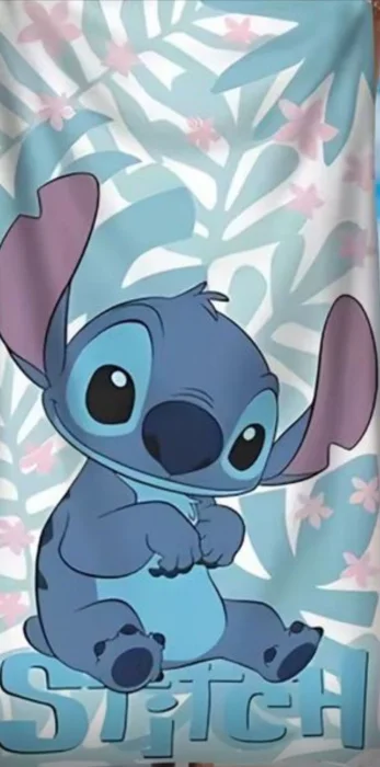 Toallones y Ponchos Personajes Stitch, Memes, Brianrot, My Melody , Sanrio