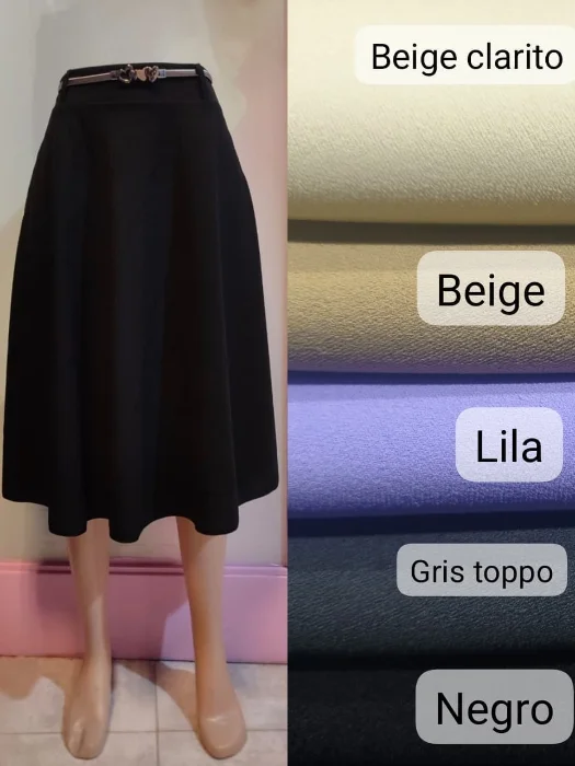 Pollera Creep C/bolsillo