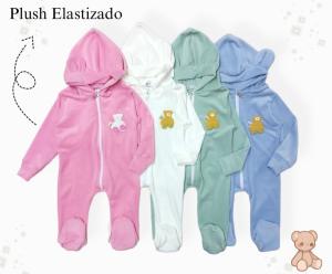 Enteritos de Plush Beba con Orejitas