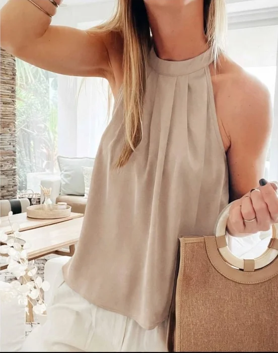 Musculosa Cuello Americano