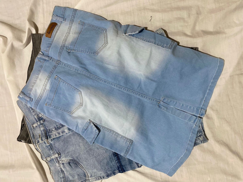 Polleras de Jeans Cargo - Imagen 5
