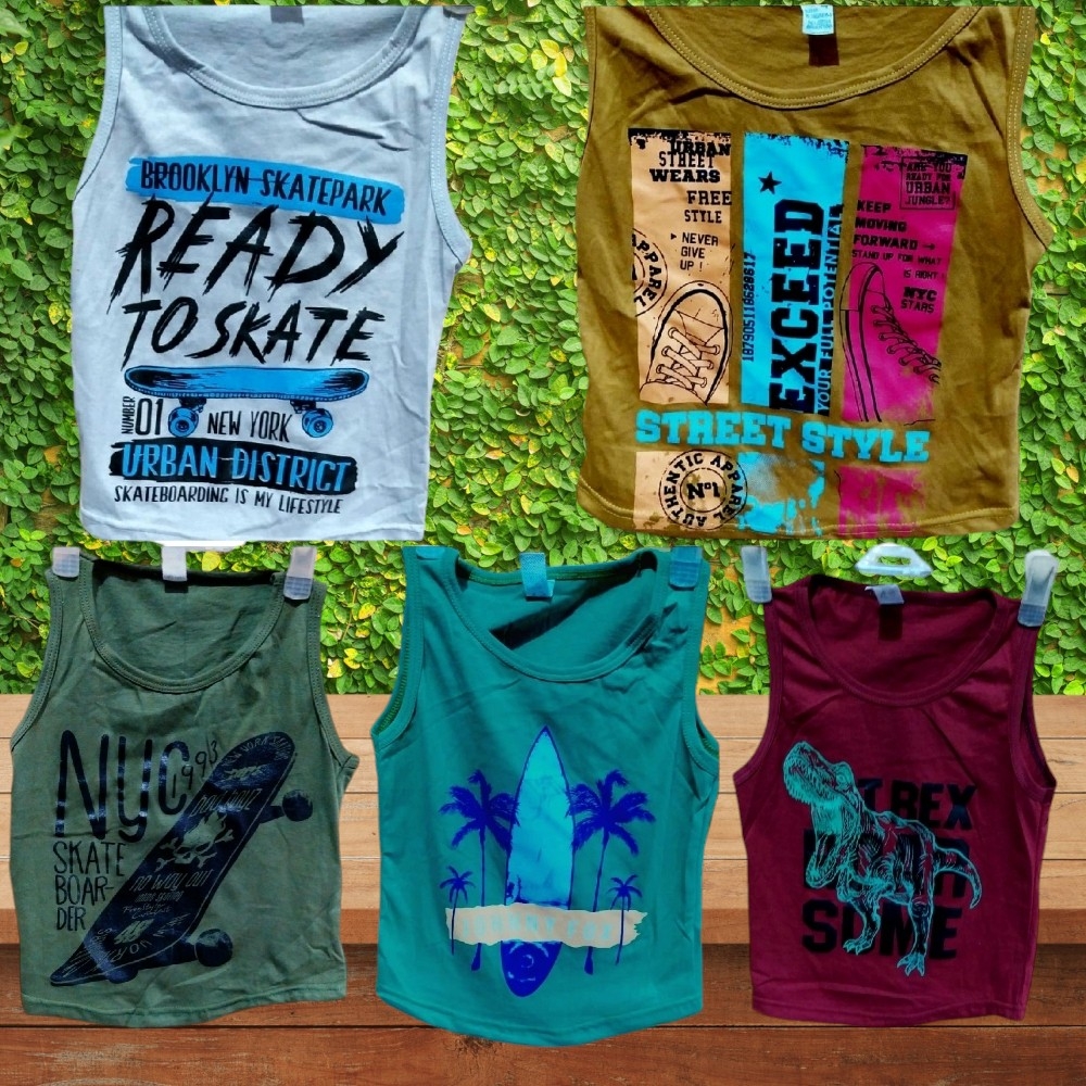 Musculosa Nene Algodón con Estampado - Imagen 2