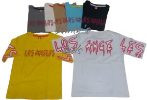 Remeras Oversize los Angeles de Algodón  Premium Nene
