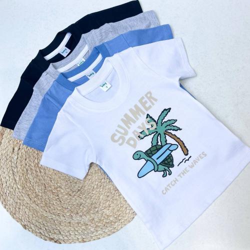 Remera Esrampada Bebé