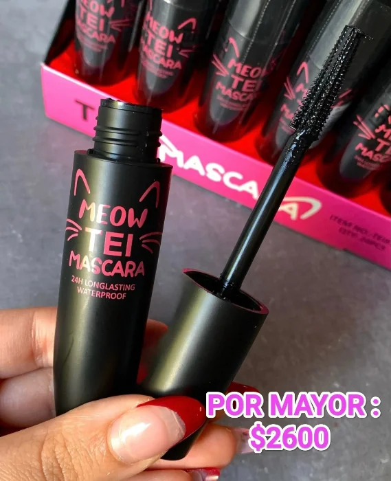 Mascara de Pestaña Negro de Tei (aprobado por Anmat)