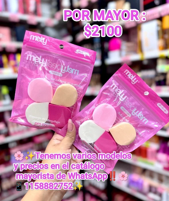 Packs de Esponjas para Maquillaje (varios Modelos y Precios en Cada Foto)