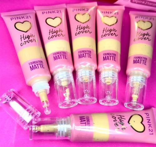 Base Liquida Matte de Pink 21 (super Cubritiva) - Miniatura 2