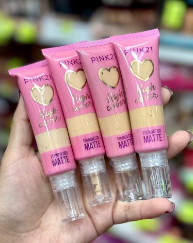 Base Liquida Matte de Pink 21 (super Cubritiva) - Miniatura 4