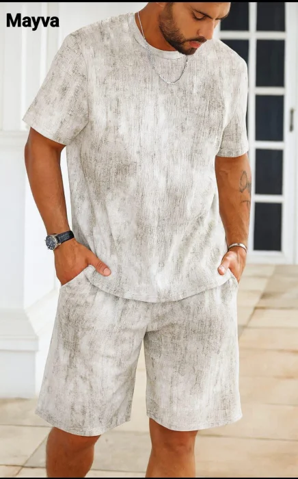 Conjunto Remera y Bermuda Hawaii